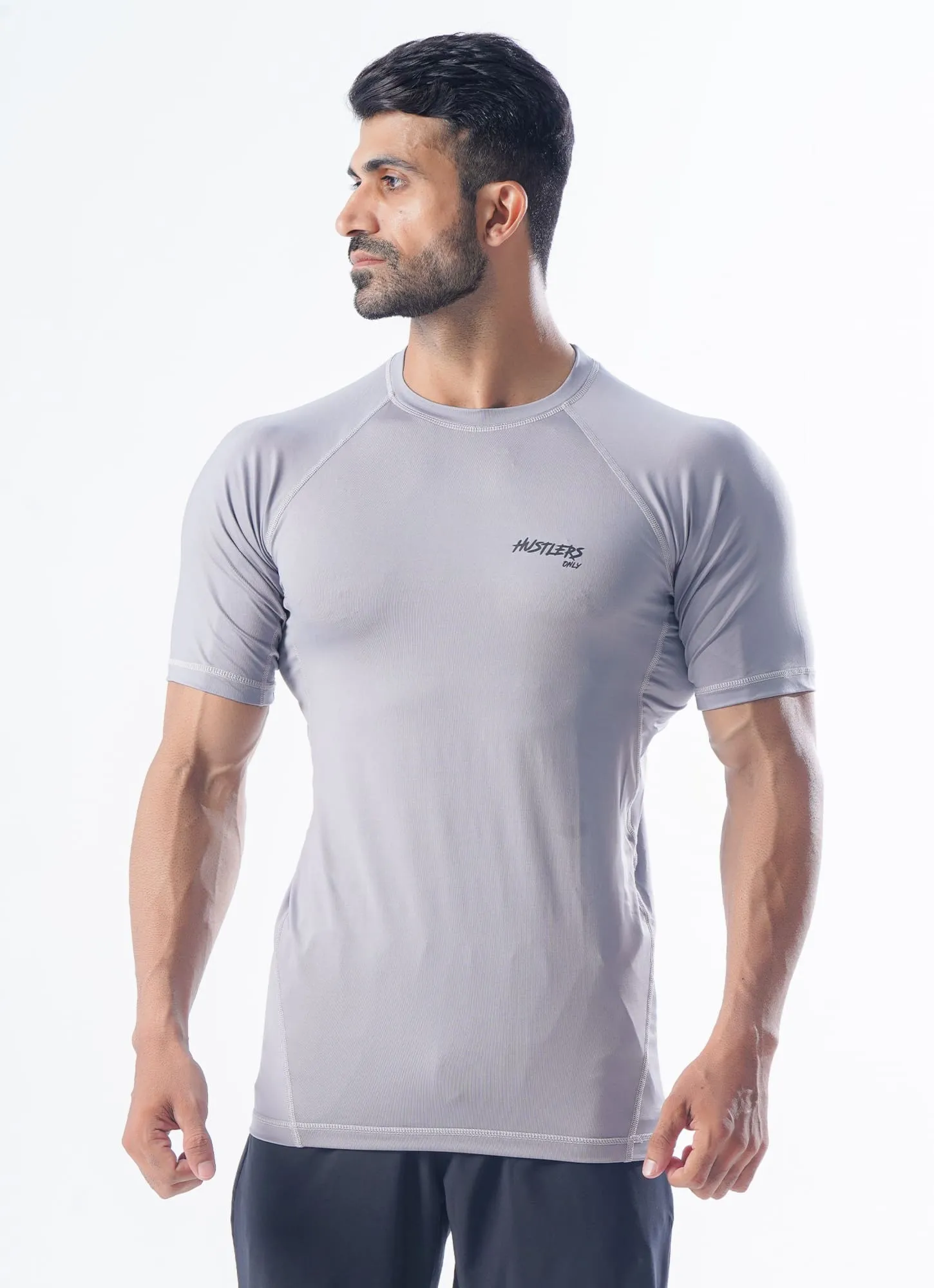 Core Compression T-Shirt-Grey