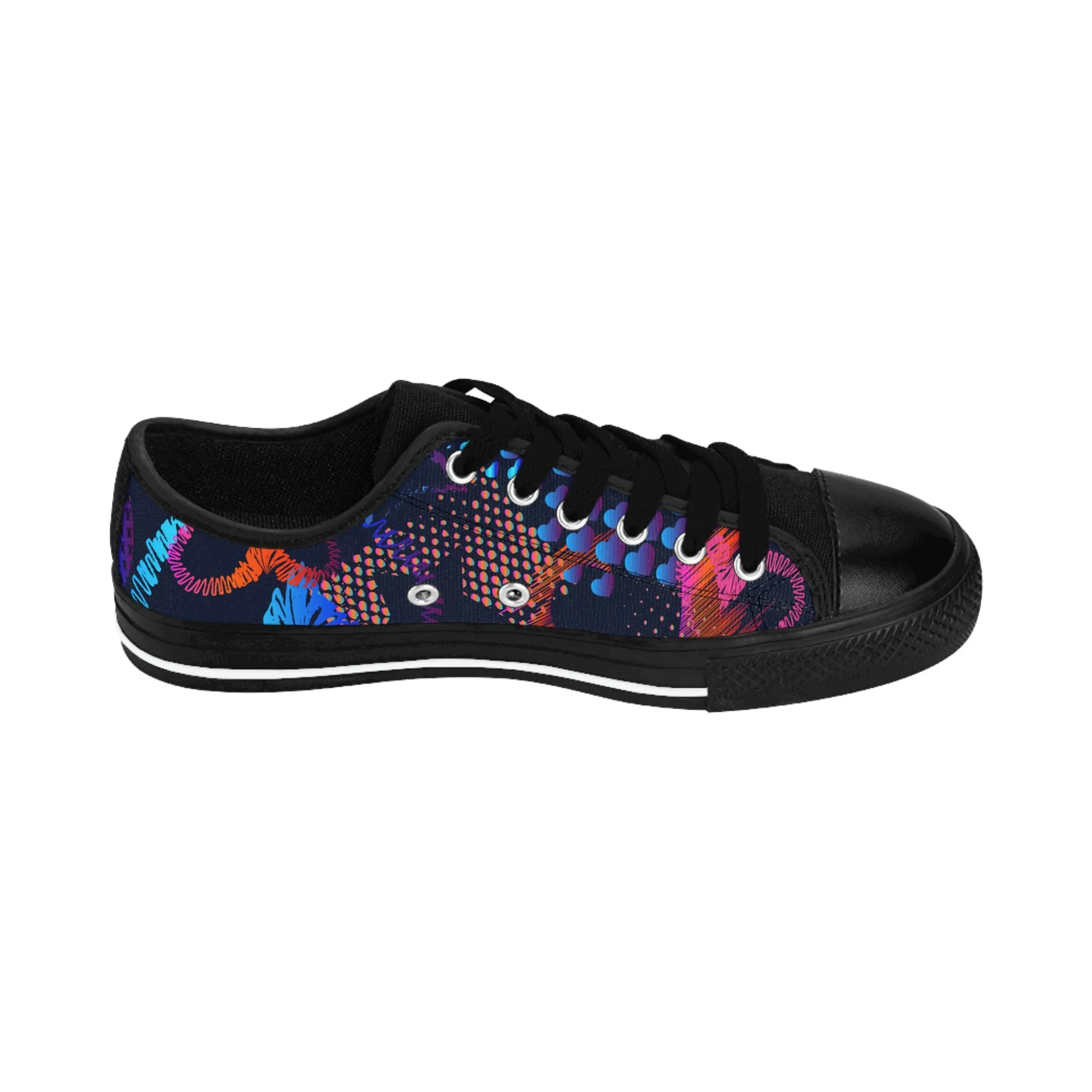Crazy Hearts  Women's Sneakers