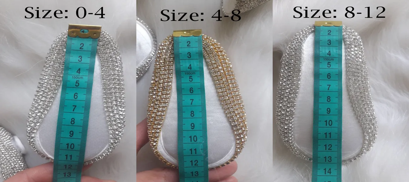 Crystal Handmade Bling Shoes and Headband Set