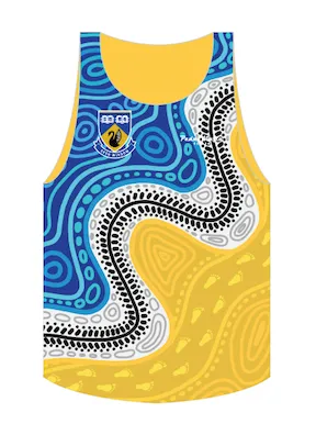 Custom Running Singlet - UWA