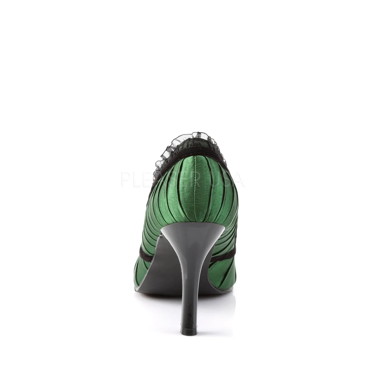 DAINTY-420  Green Satin