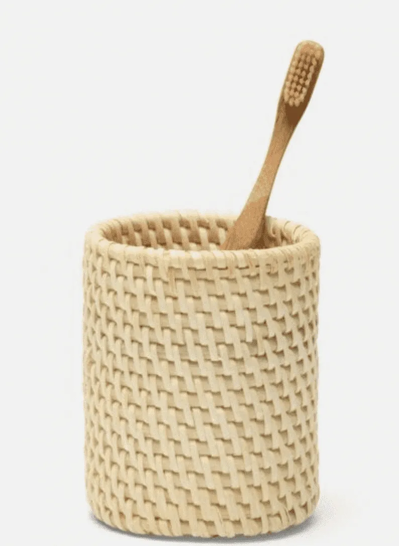 Dalton Bath Collection  - Cream Rattan