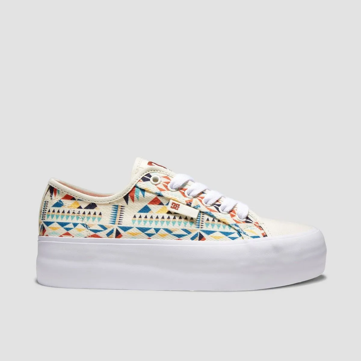 DC Manual Platform Shoes - Off White - Womens