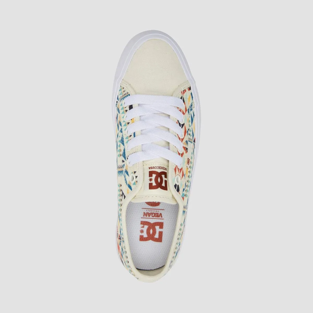 DC Manual Platform Shoes - Off White - Womens