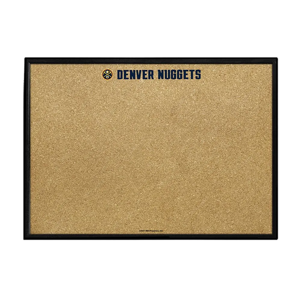 Denver Nuggets: Framed Corkboard