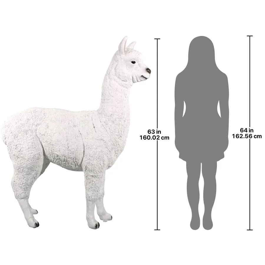 Design Toscano- The Alpacalypse of Alpaca Garden Statues: Giant