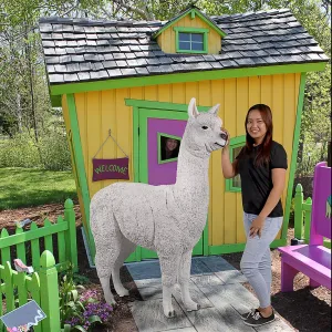 Design Toscano- The Alpacalypse of Alpaca Garden Statues: Giant