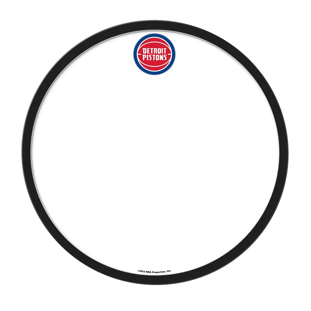 Detroit Pistons: Modern Disc Dry Erase Wall Sign