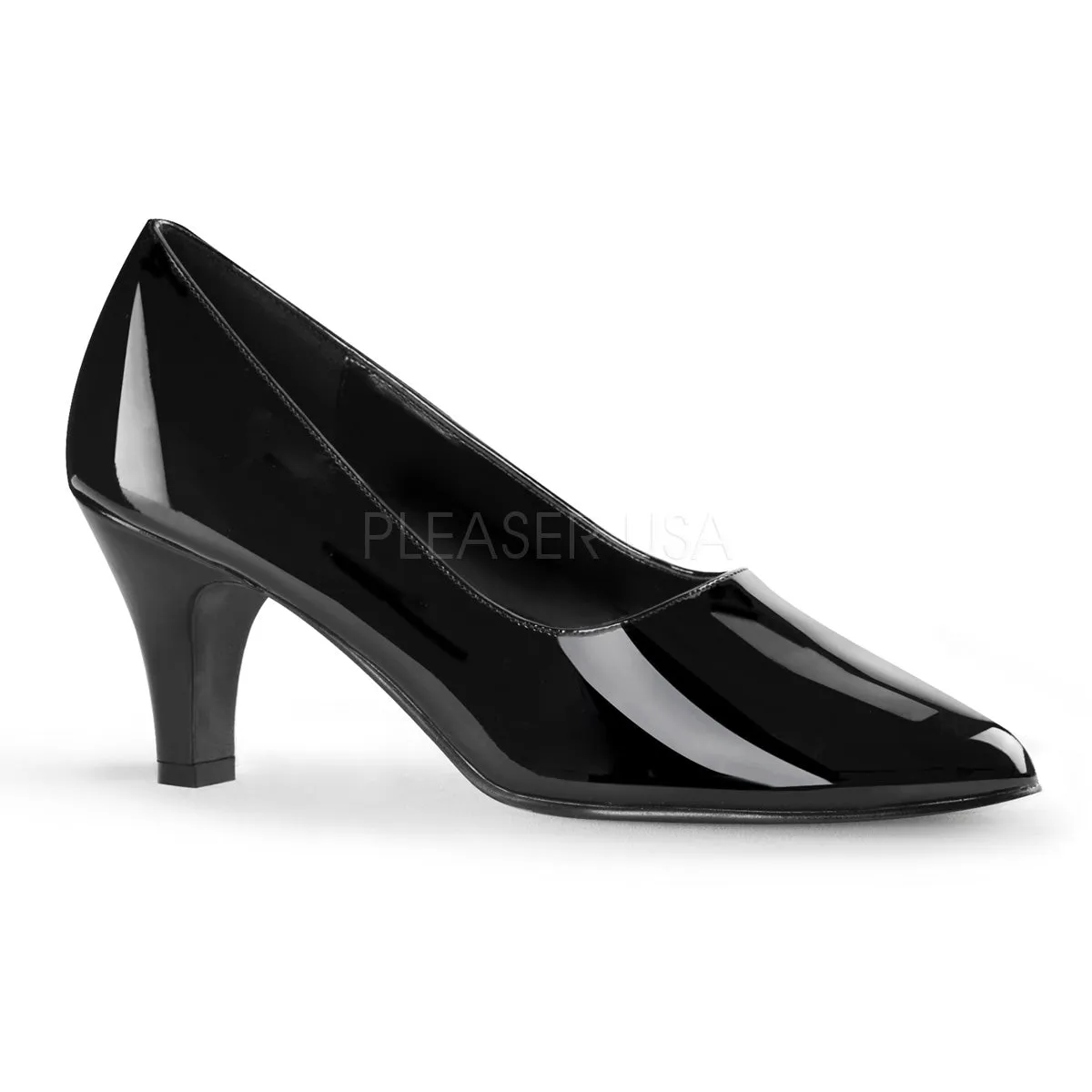 DIVINE-420  Black Patent
