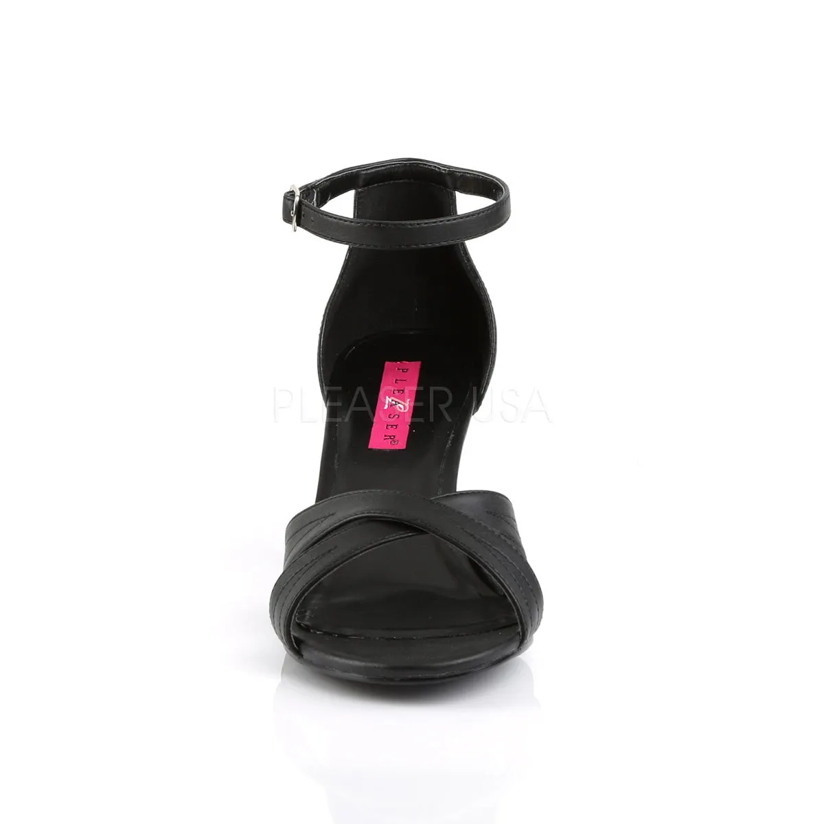 DIVINE-435  Black Faux Leather