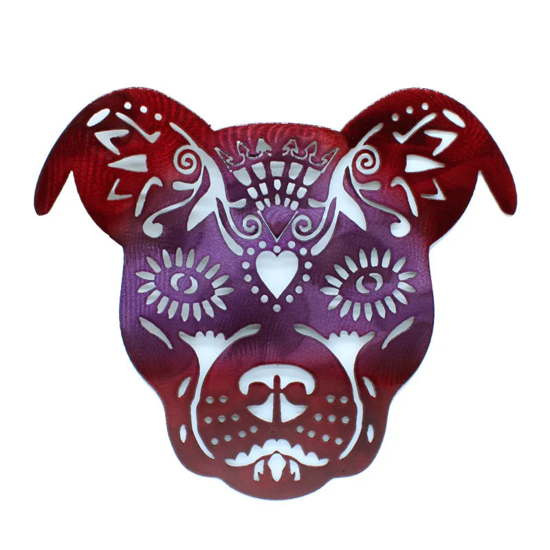 Dog Sugar Candy Skull