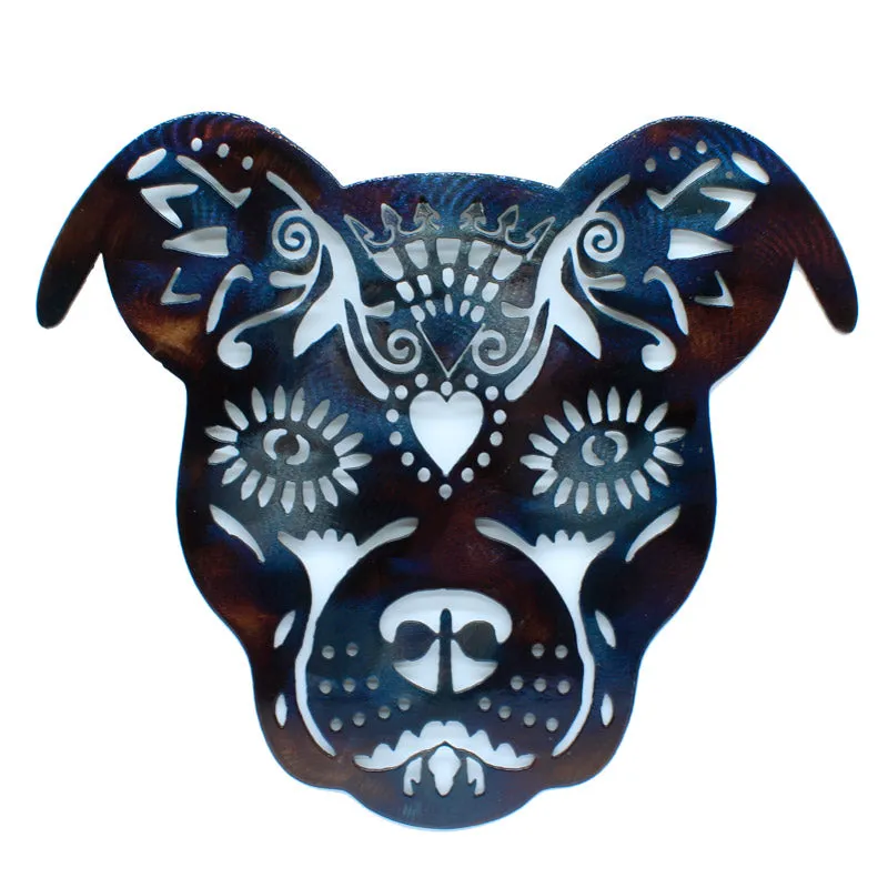 Dog Sugar Candy Skull