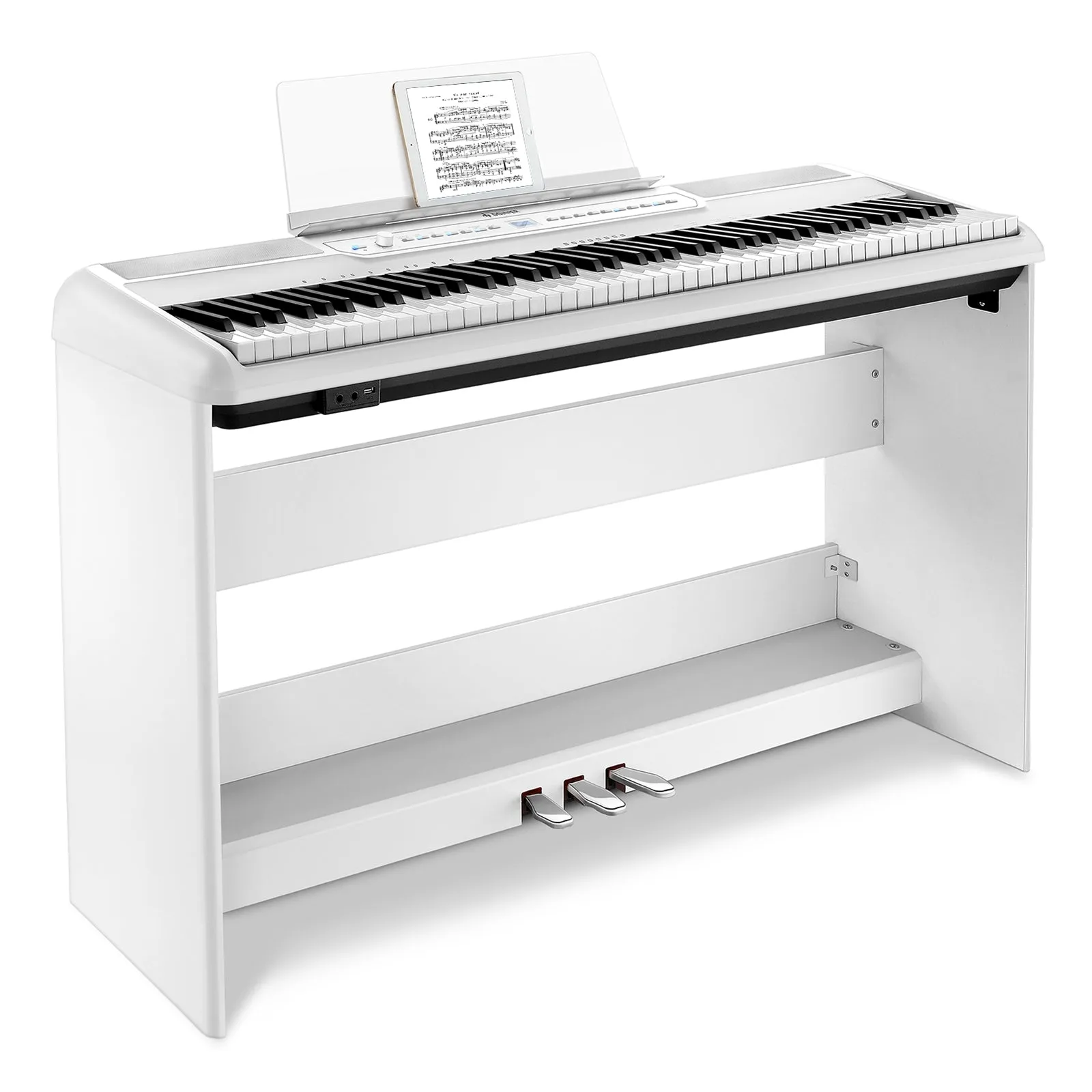 Donner SE-1 88 Key Full Weighted Digital Piano Portable Professional Arranger Keyboard with Stand