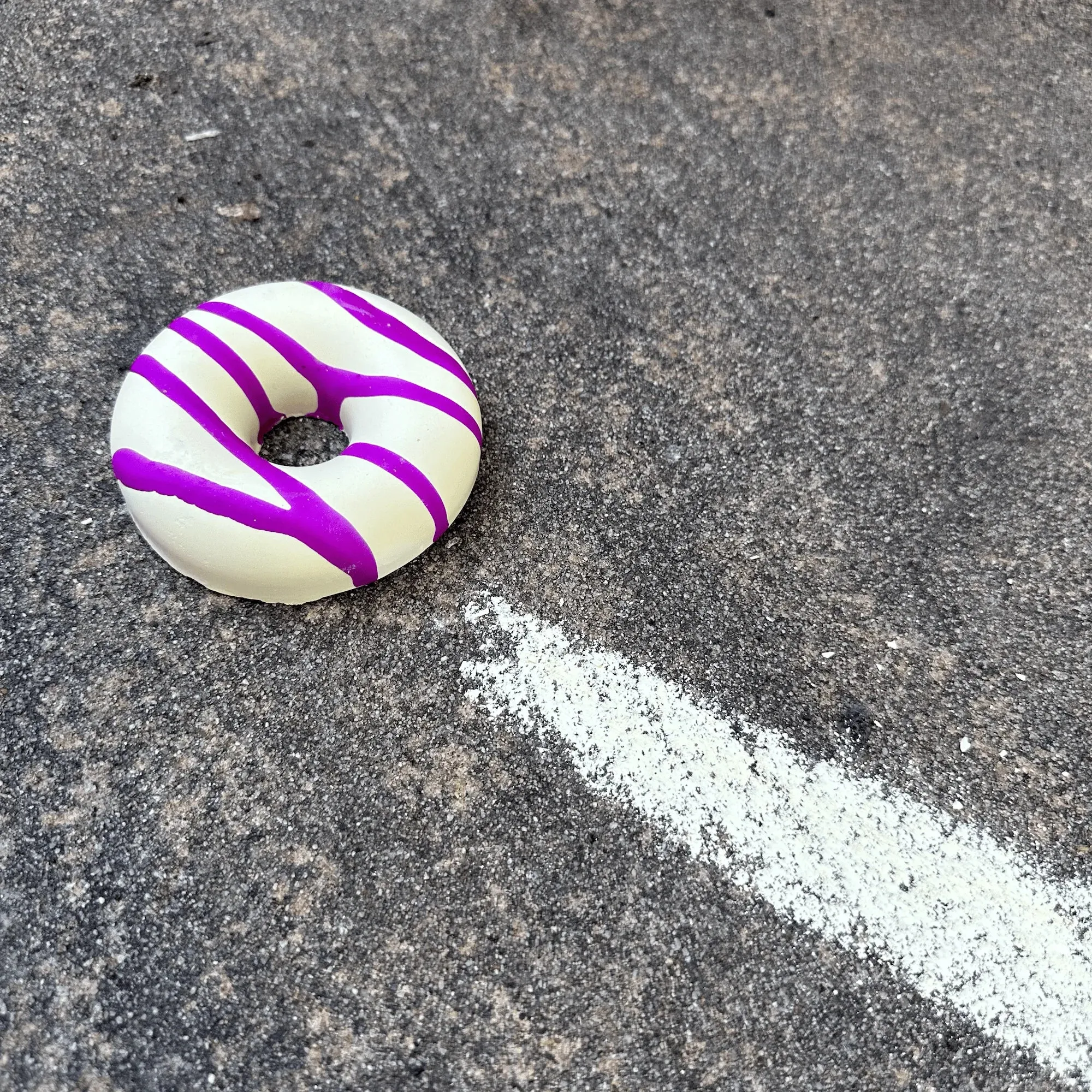 Drizzle Donut - Handmade Sidewalk Chalk