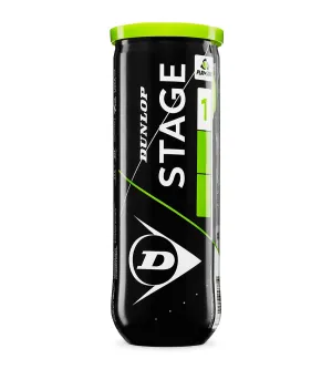 Dunlop Stage 1 Green 3 Ball Can