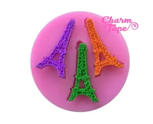 Eiffel Tower Food Graded Silicone Mold for Resin, Fondant, French Theme Cake Decorating Supplies H1927
