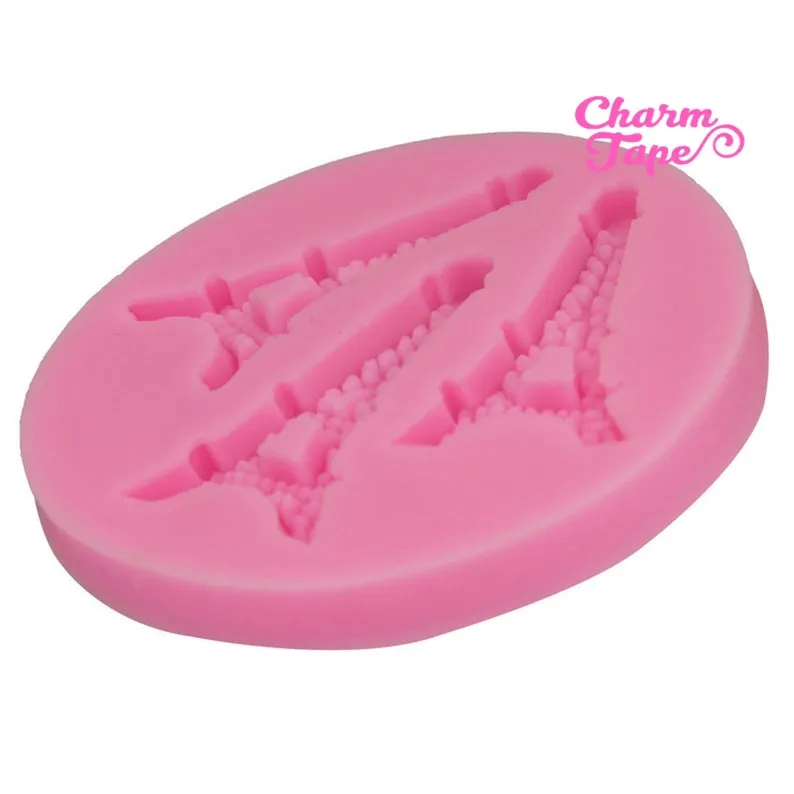 Eiffel Tower Food Graded Silicone Mold for Resin, Fondant, French Theme Cake Decorating Supplies H1927