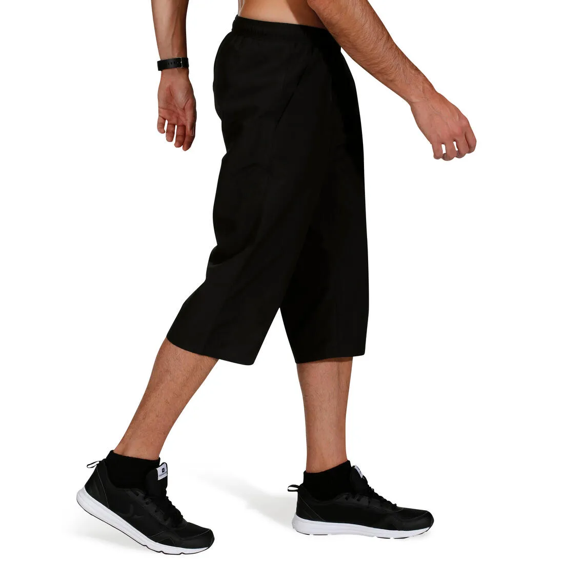 Energy Fitness Cropped Bottoms - Black
