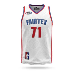 FAIRTEX BASKETBALL JERSEY-WHITE