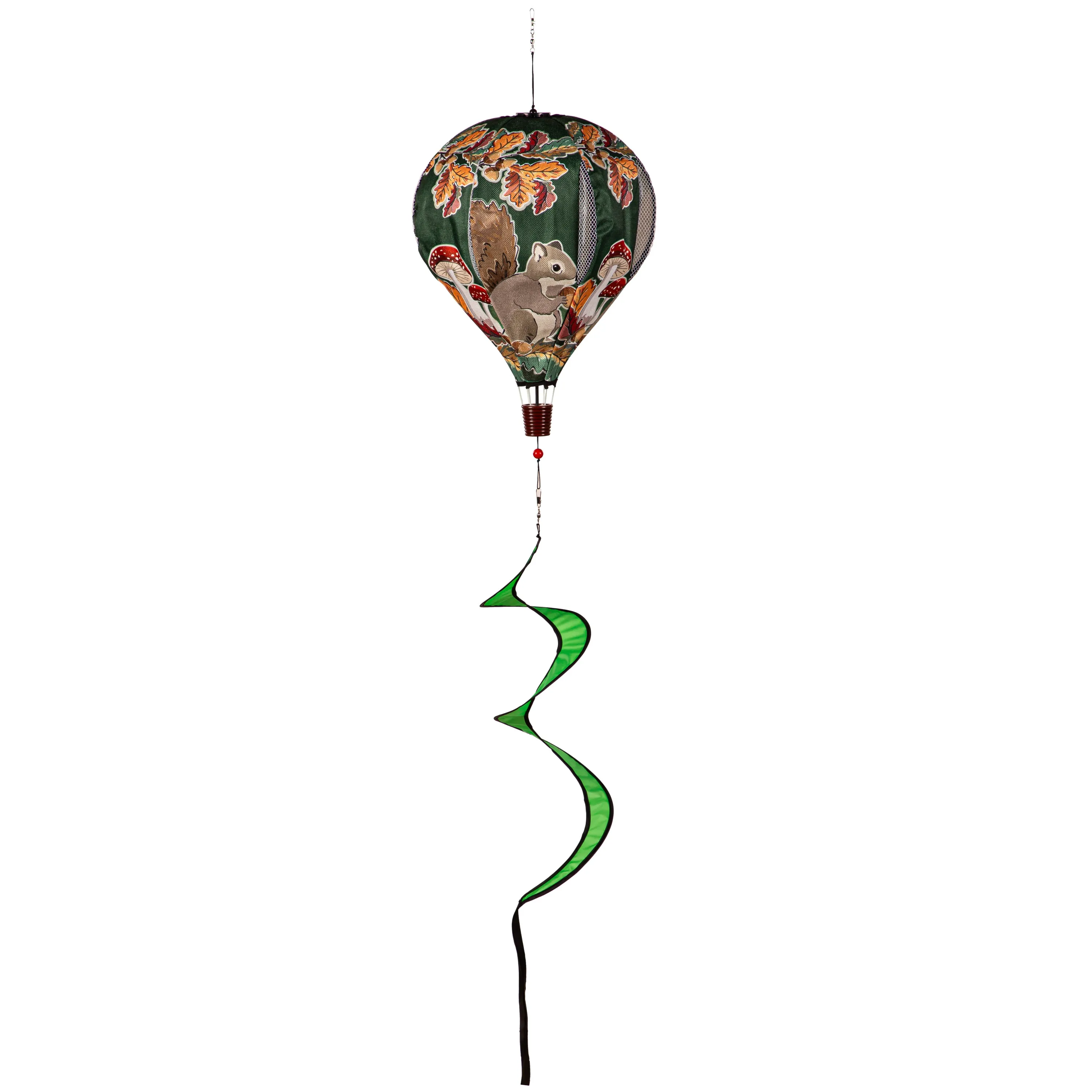 Fall Woodland Welcome Burlap Balloon Spinner,45bb653