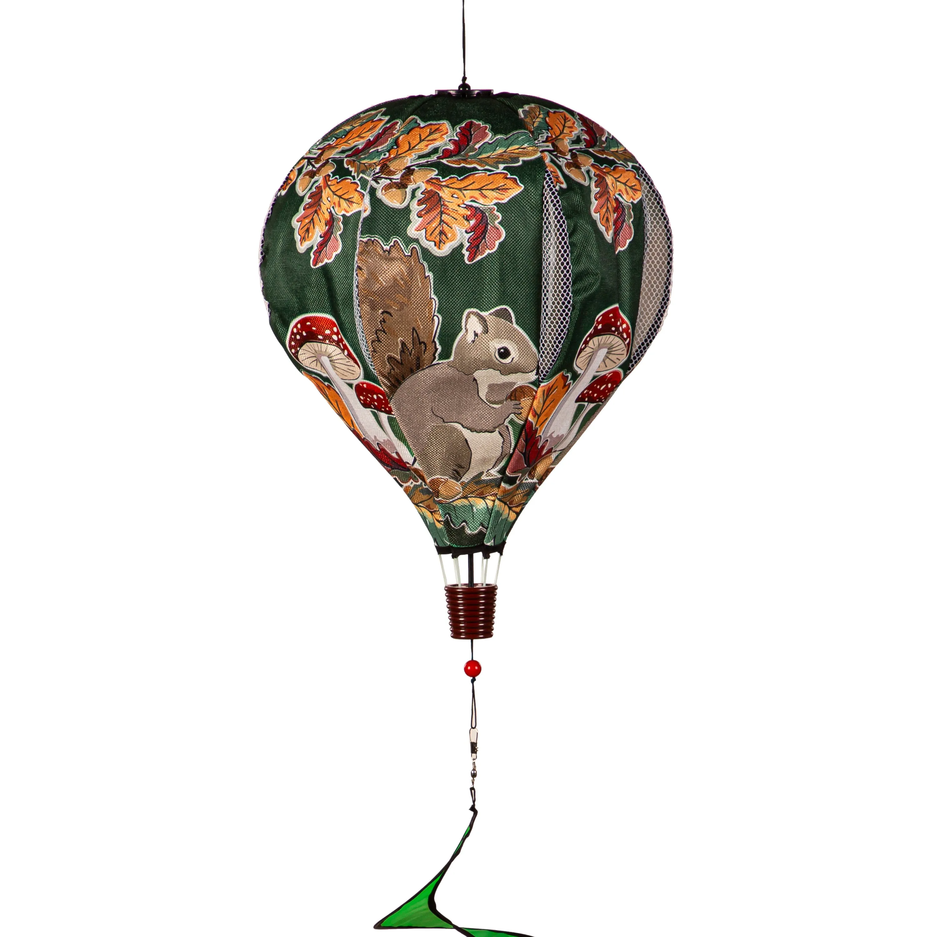 Fall Woodland Welcome Burlap Balloon Spinner,45bb653