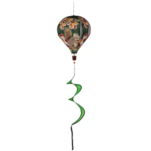 Fall Woodland Welcome Burlap Balloon Spinner,45bb653