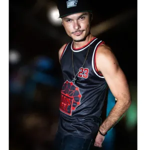 Farris Wheel Black Basketball Jersey