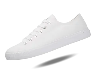 Fear0 NJ Unisex Simple All White SB Canvas Shoes