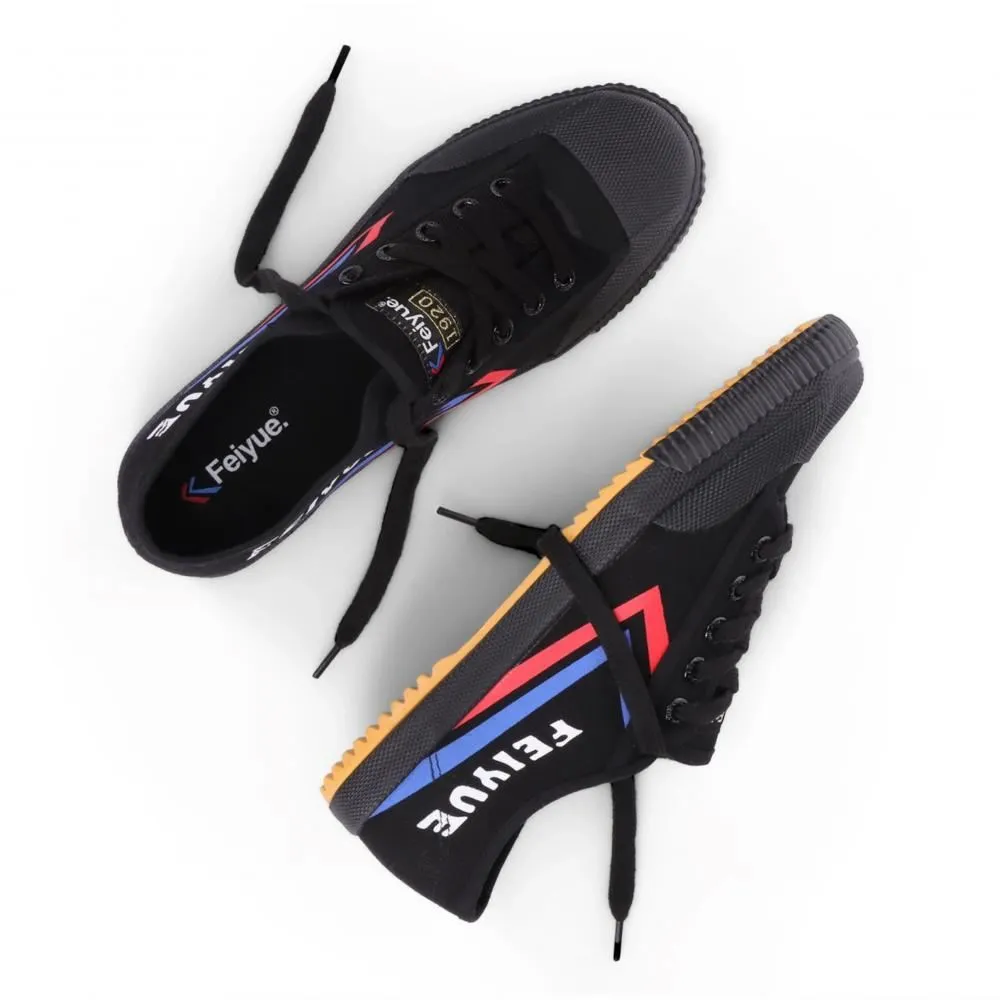 Feiyue Footwear Fe Lo 1920 Canvas Martial Arts/Gym/Lifing Shoes - Black / Blue / Red