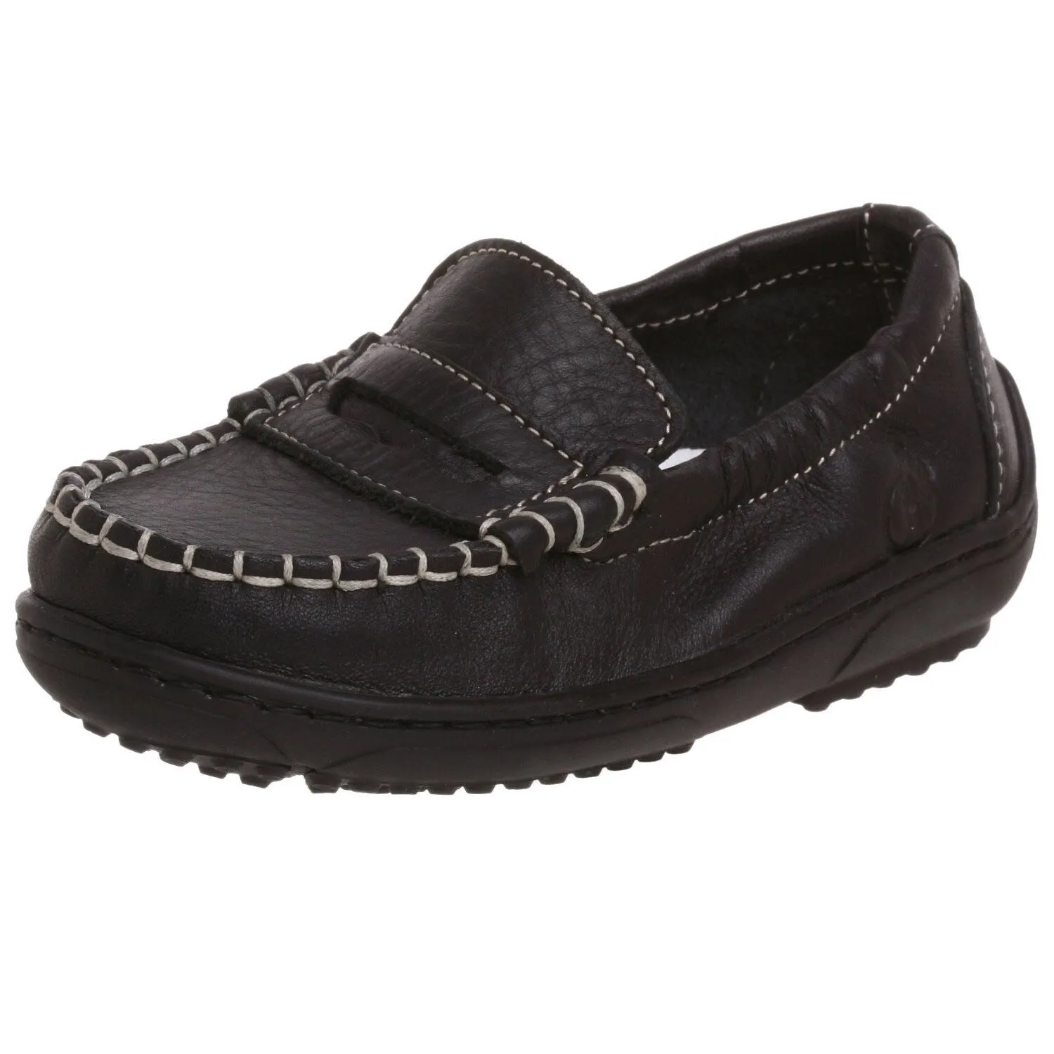 *FINAL SALE* Polo - Black with White stitching