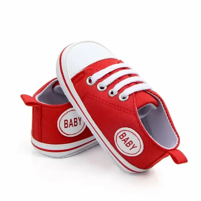 First Walkers Canvas Sneakers för barn i multivariant