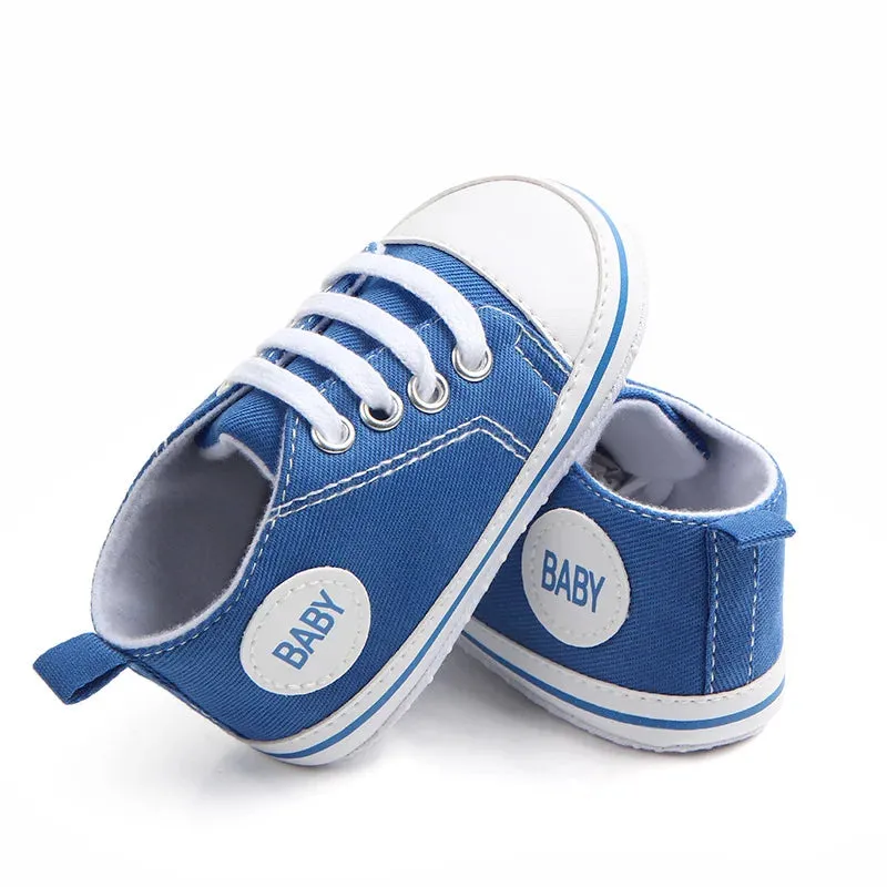 First Walkers Canvas Sneakers för barn i multivariant