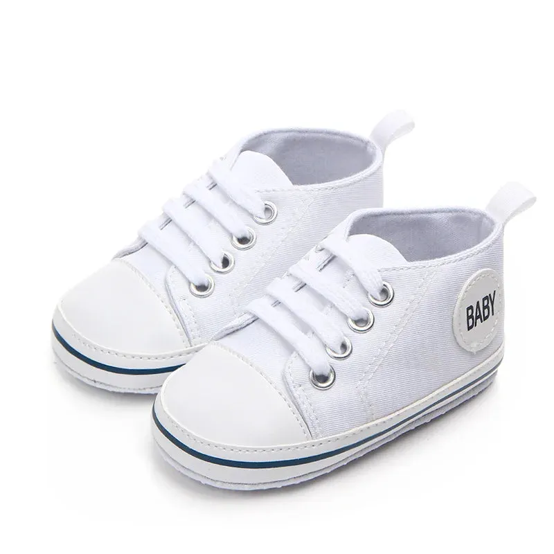 First Walkers Canvas Sneakers för barn i multivariant