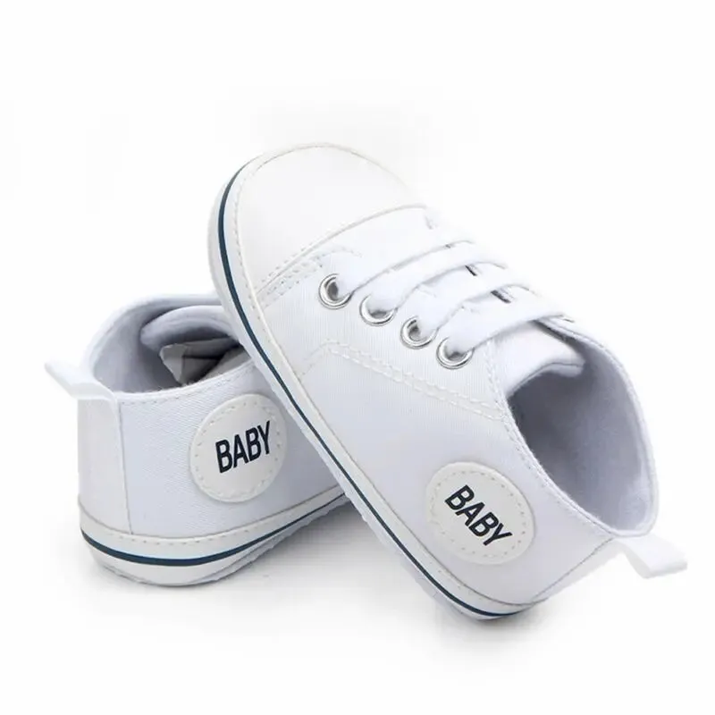 First Walkers Canvas Sneakers för barn i multivariant
