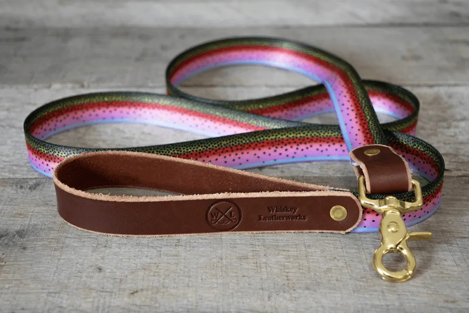 Fixed Length - Fish & Upland Print Dog Leash - Wholesale