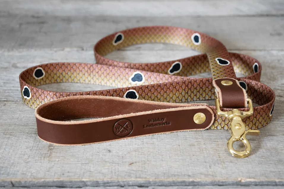 Fixed Length - Fish & Upland Print Dog Leash - Wholesale