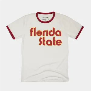 Florida State Basketball Ringer Tee