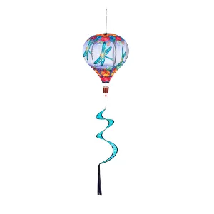 Fluttering Dragonfly Burlap Animated Balloon Spinner,45ba408