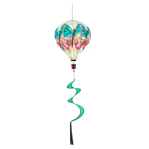 Folk Butterfly Burlap Balloon Spinner,45bb588