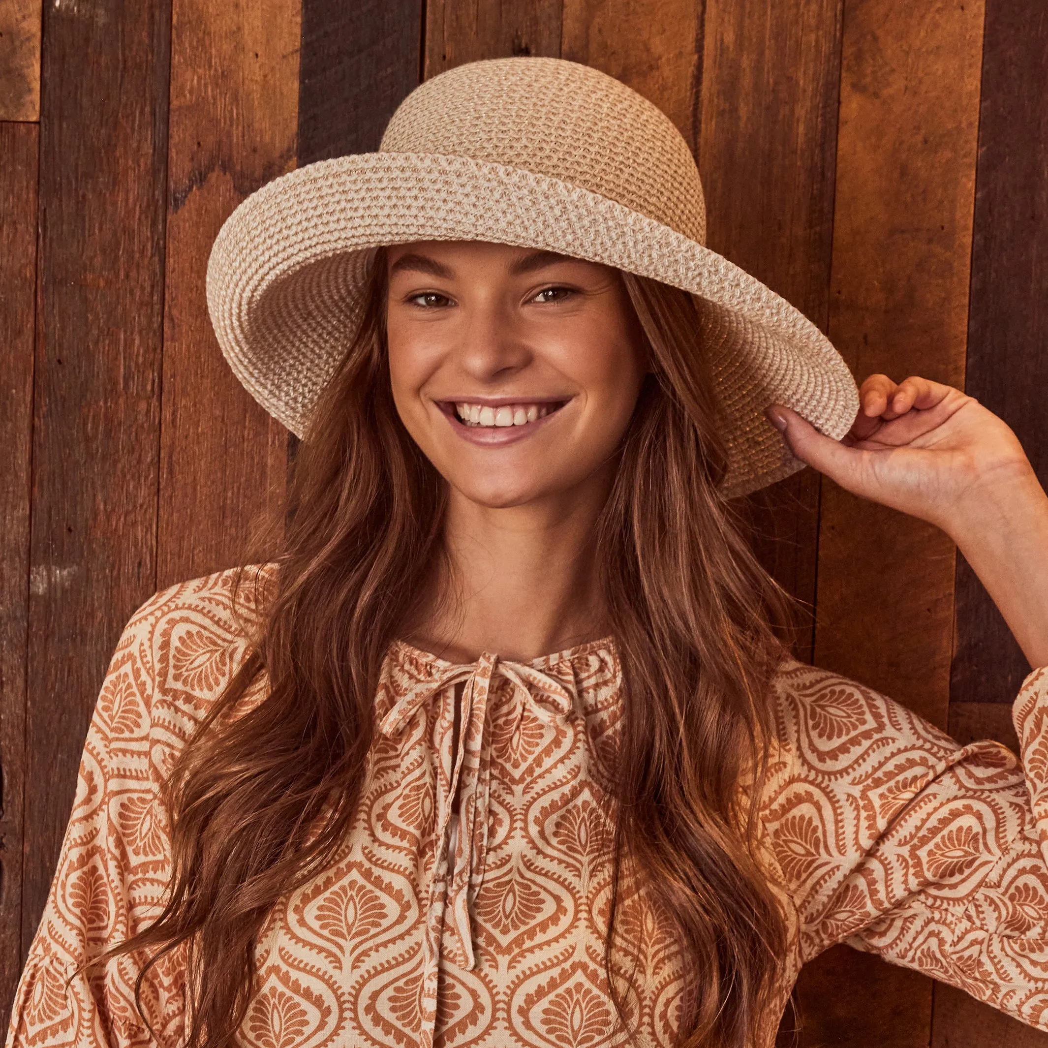 Francesca Souwester Hat - Ivory