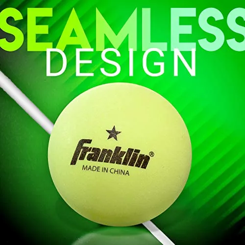 Franklin Sports 1 Star GID Table Tennis Balls (Pack of 6), 40 mm