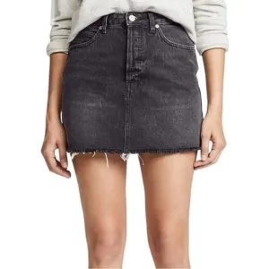 Free People We The Free - Rugged A-Line Button FlySkirt