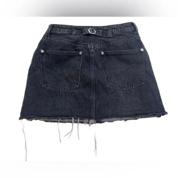 Free People We The Free - Rugged A-Line Button FlySkirt