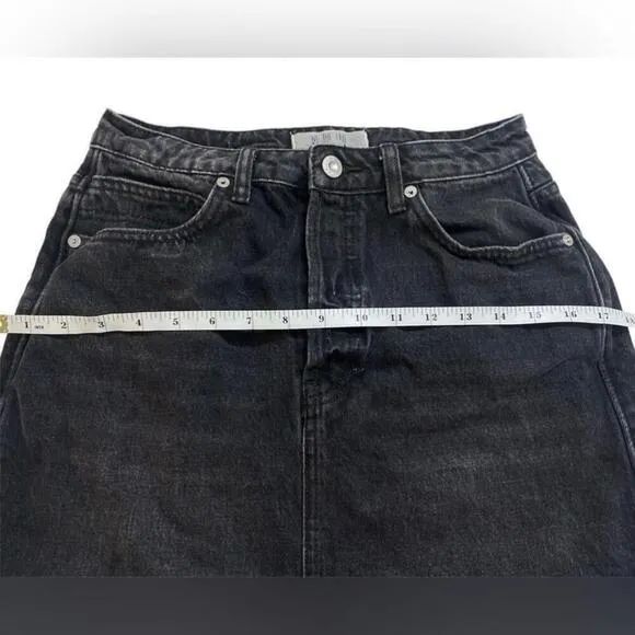 Free People We The Free - Rugged A-Line Button FlySkirt