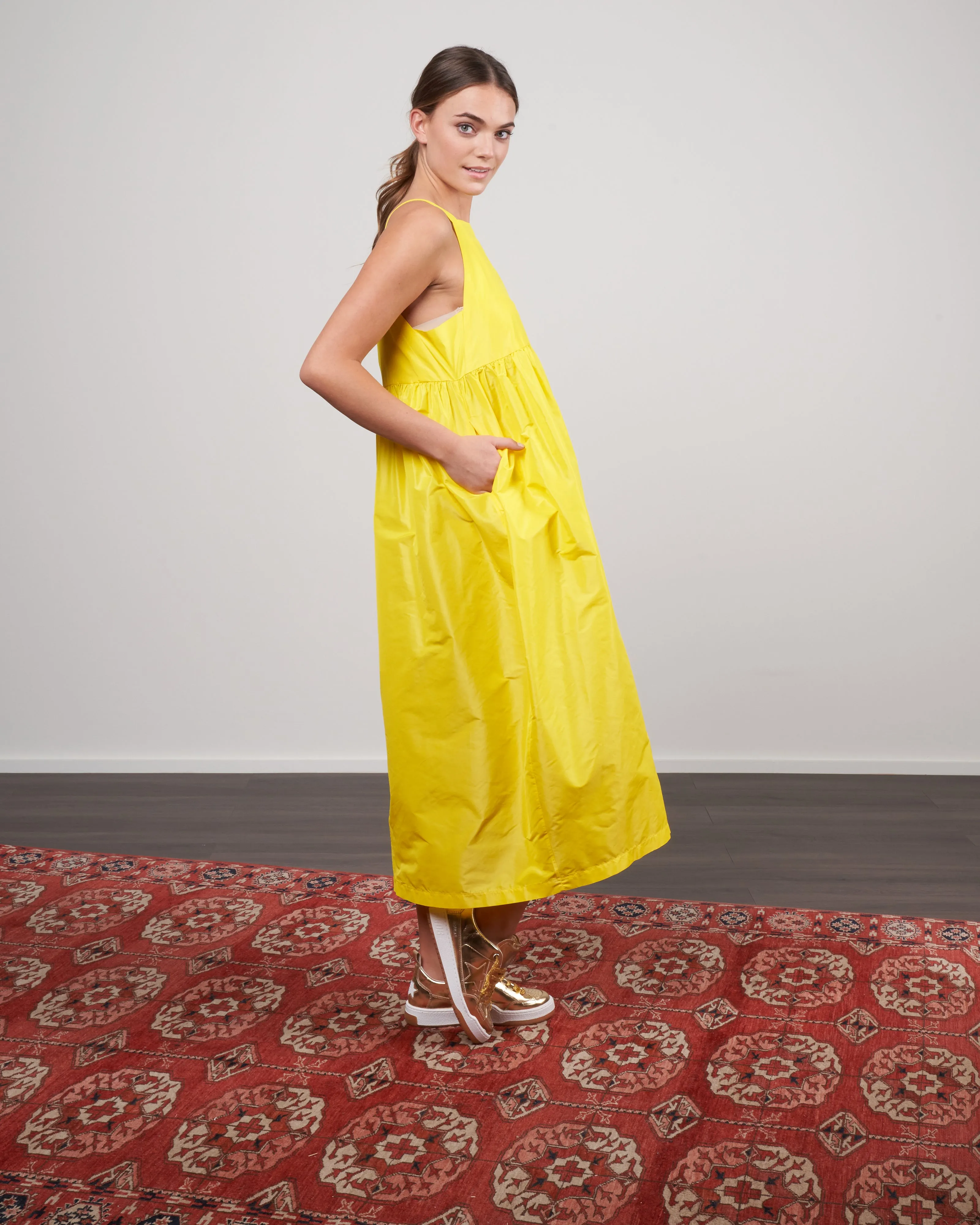 fresco dress - citron