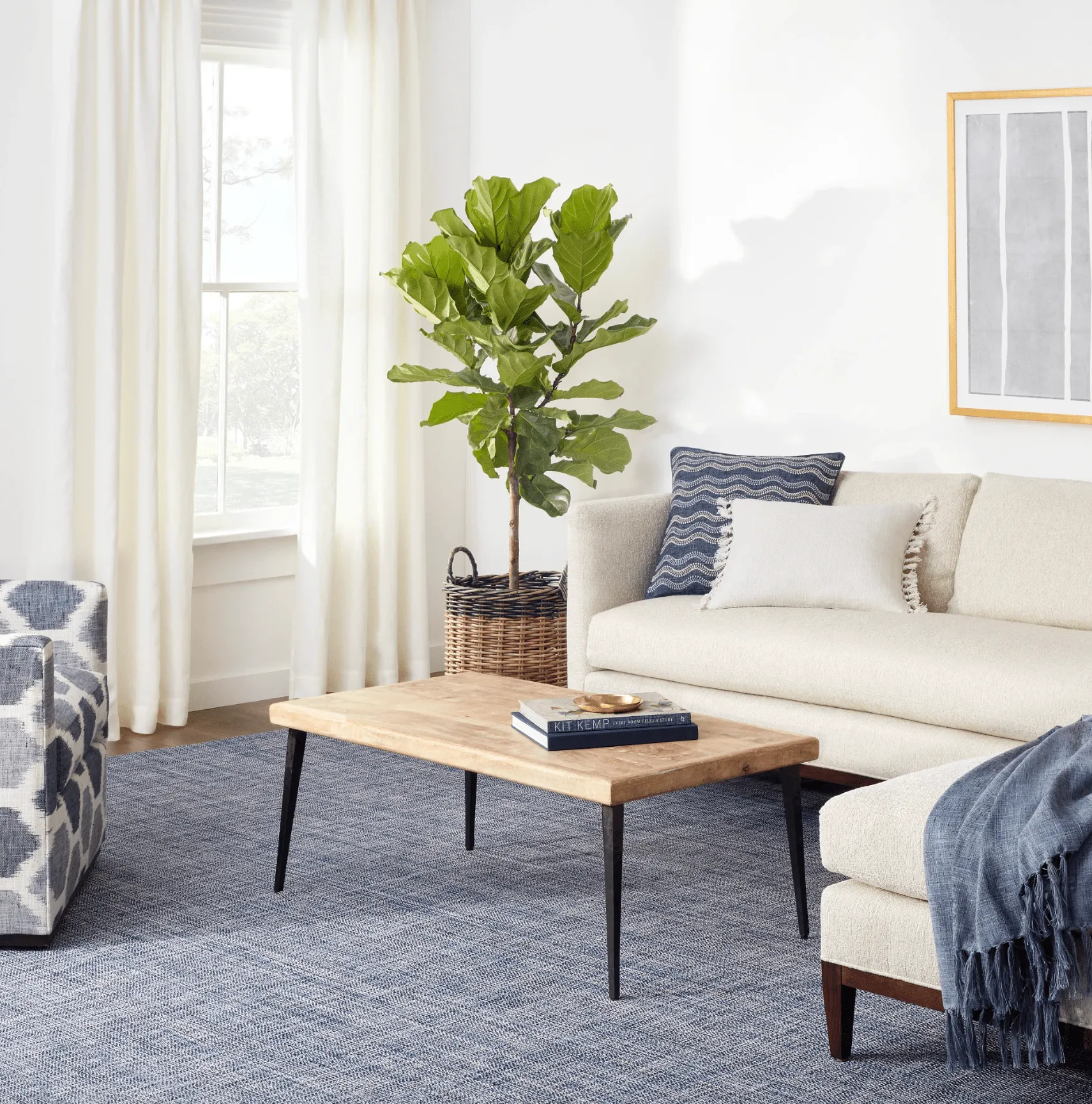 Fusion Blue Indoor/Outdoor Rug