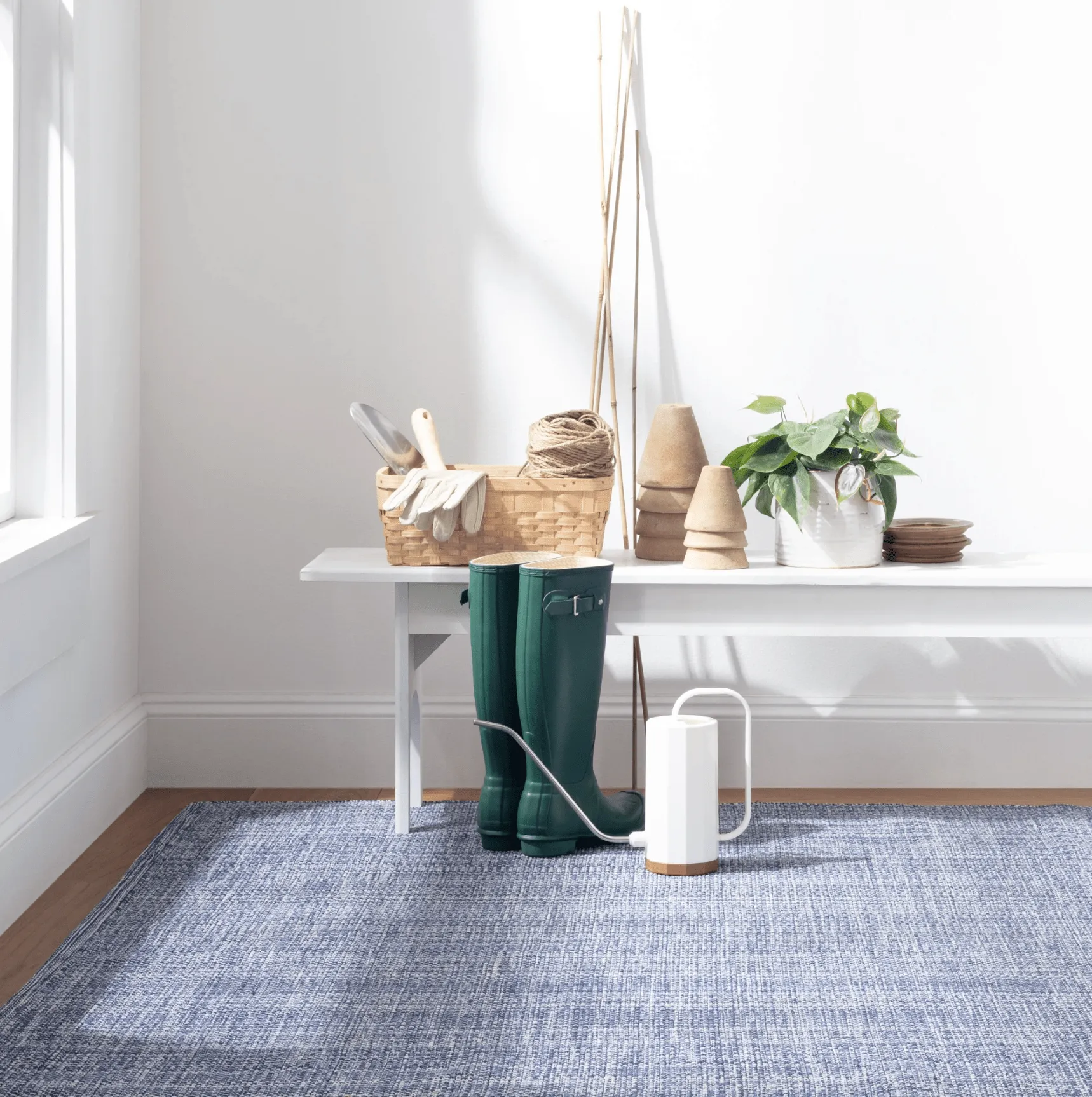 Fusion Blue Indoor/Outdoor Rug