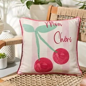 Fusion Cherry Cushion - Pink