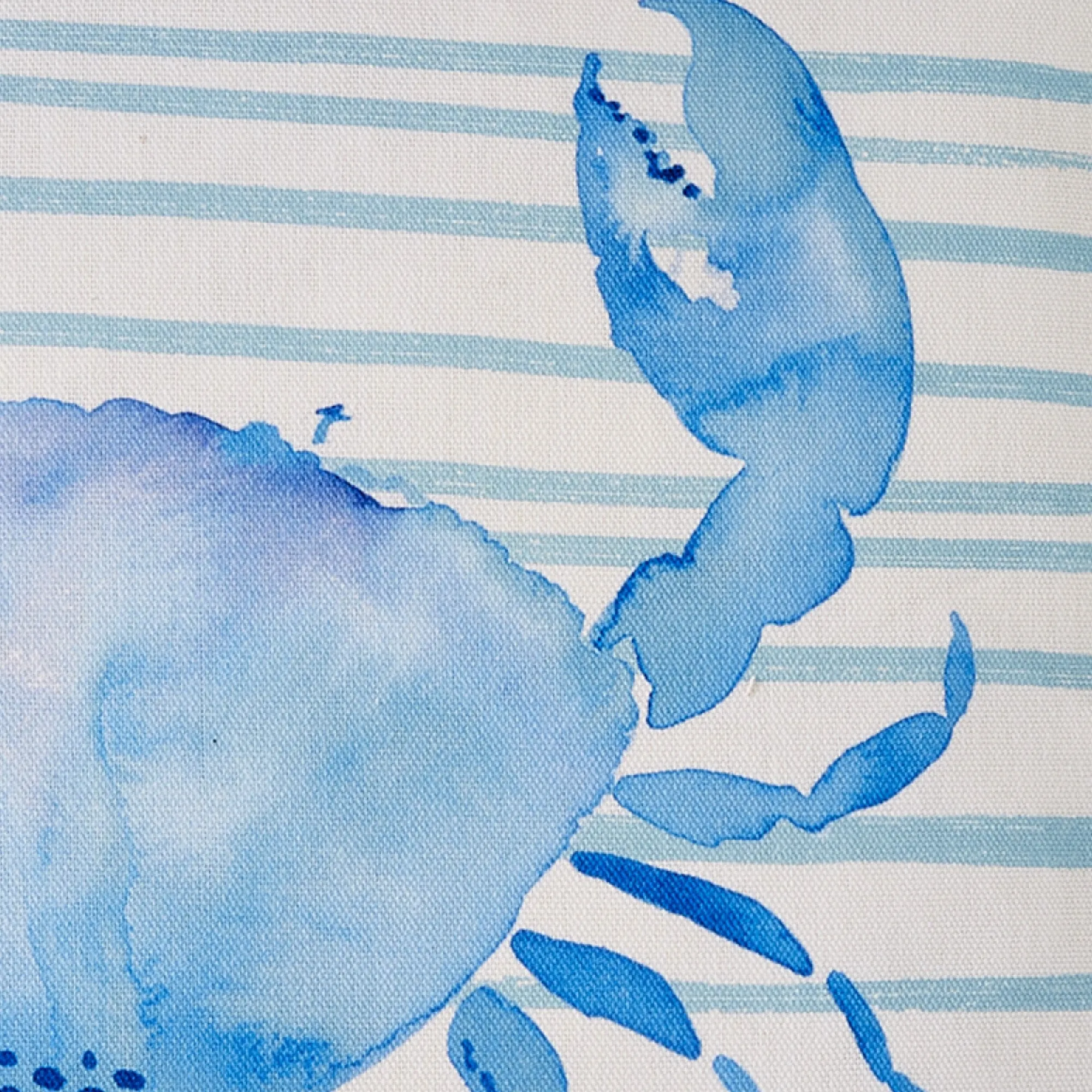 Fusion Crab Outdoor Cushion - Seafoam