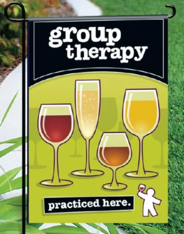 Garden Flag - Group Therapy - Green